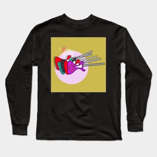 colorful guitars Long Sleeve T-Shirt